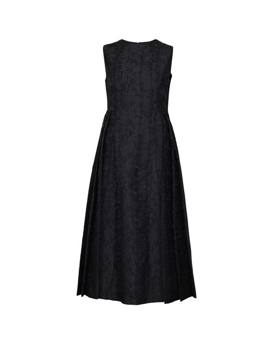Hovedbilde Brocade Pleated Midi Dress Black 