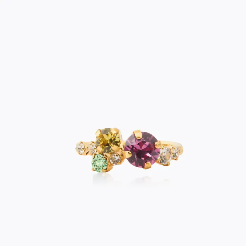 Stardust Ring Gold Autumn Bloom Combo 