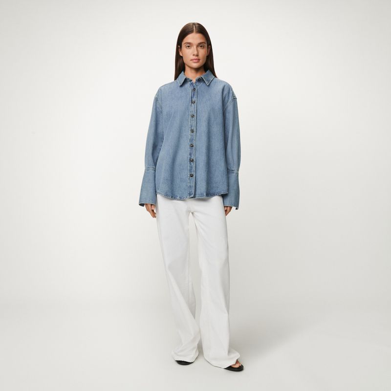 Lily Wilson Overshirt Piedra Wash 