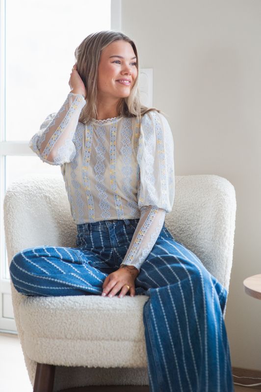 Femia Blouse Light Blue 