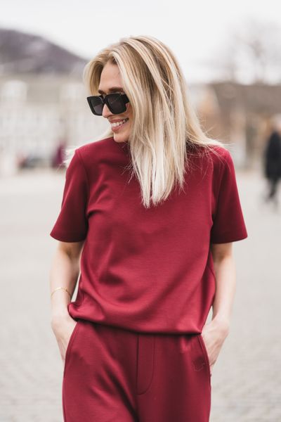 Hovedbilde Vincent Karmen T-Shirt Cabernet 