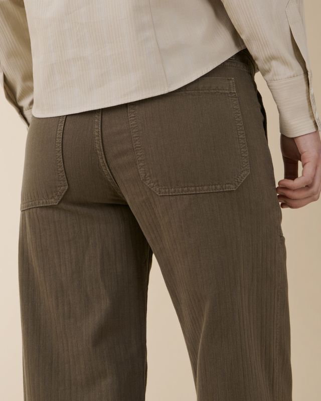 Guell Chevron Khaki Green 