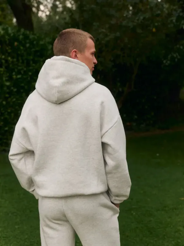 M. All-Star Hoodie Grey Melange W. Black
