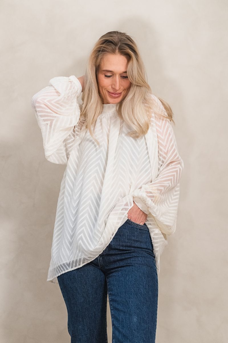 Mimosa Blouse Cream White 