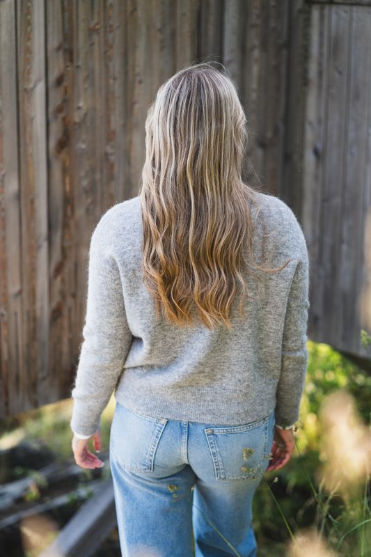 Anour o-n 7355 Grey Melange 