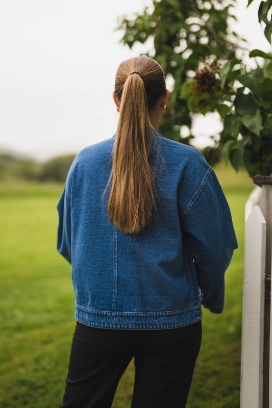 Caline Denim Jacket Blue Denim 