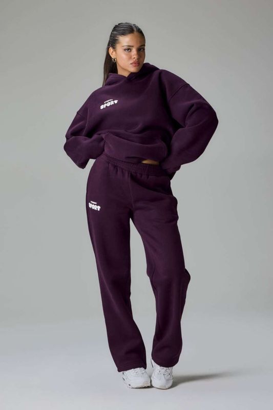 Winter Edition Joggers Plum 