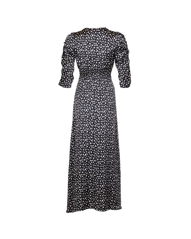 Jacquard Button-Down Dress Black Bliss 