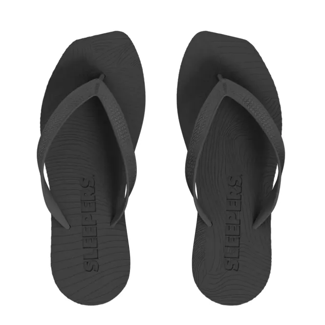 Hovedbilde Tapered Platform Flip Flops Black 