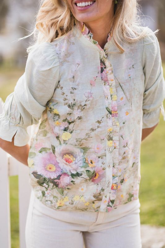 Linen Blouse Harmony 