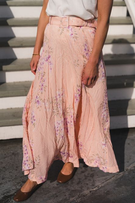 Hovedbilde Checks Maxi Skirt Flourish