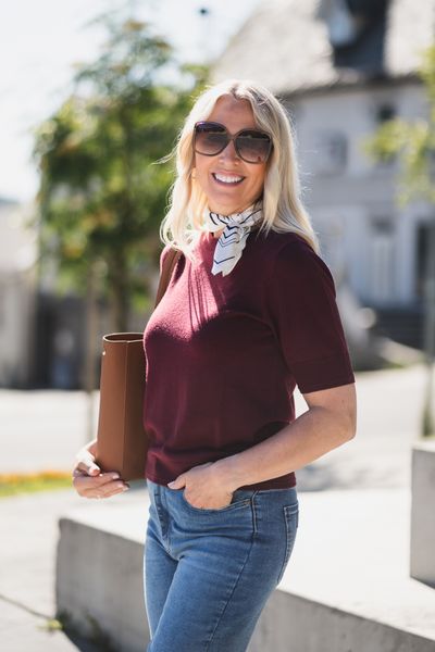 Hovedbilde Natanya Pullover Tawny Port