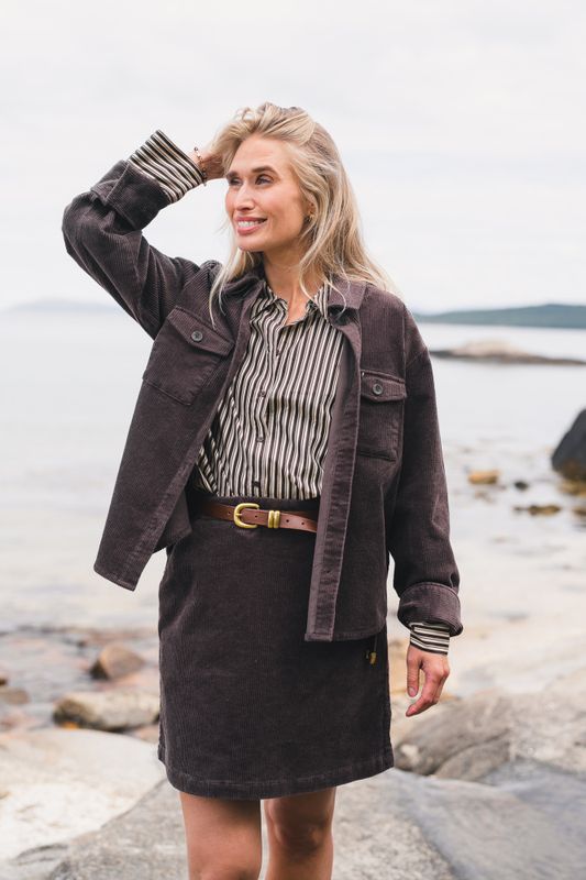 Ella Shirt Black Coffee