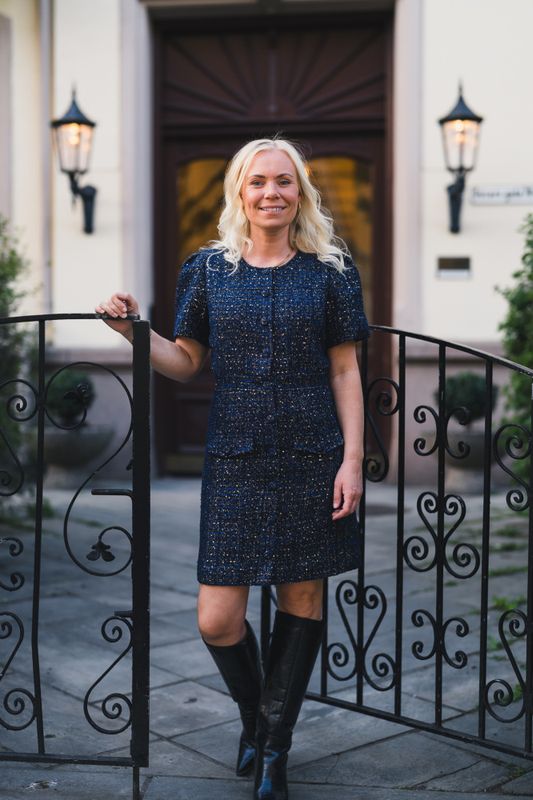 Stassie Mini Dress Navy 