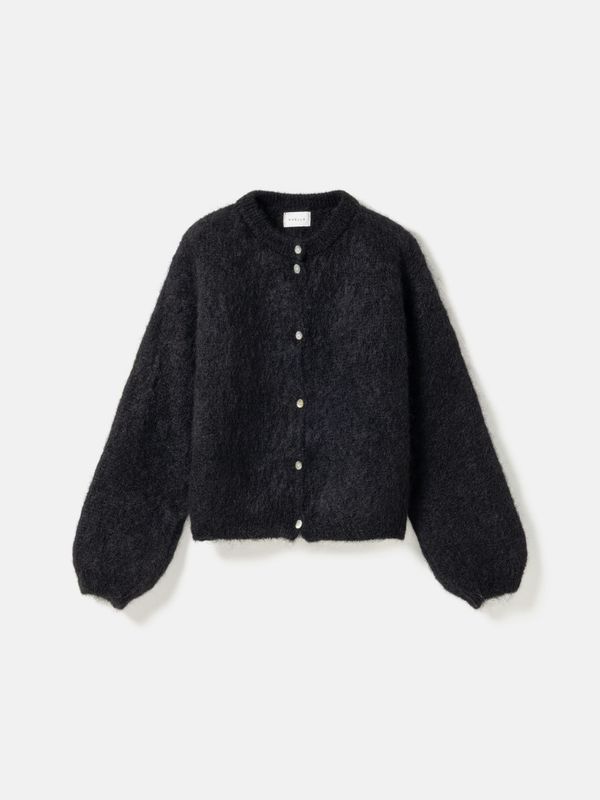 Kae Mohair Cardigan Black 