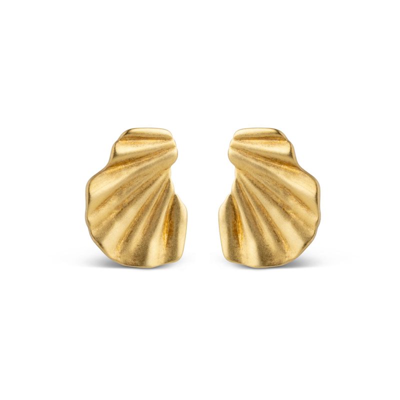 Wave Earring Gold 