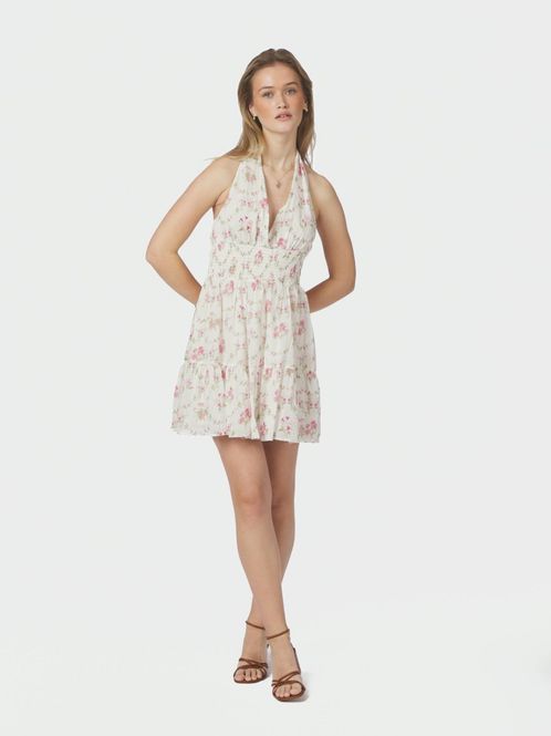 Hovedbilde Magda Spring Flower Dress Offwhite 