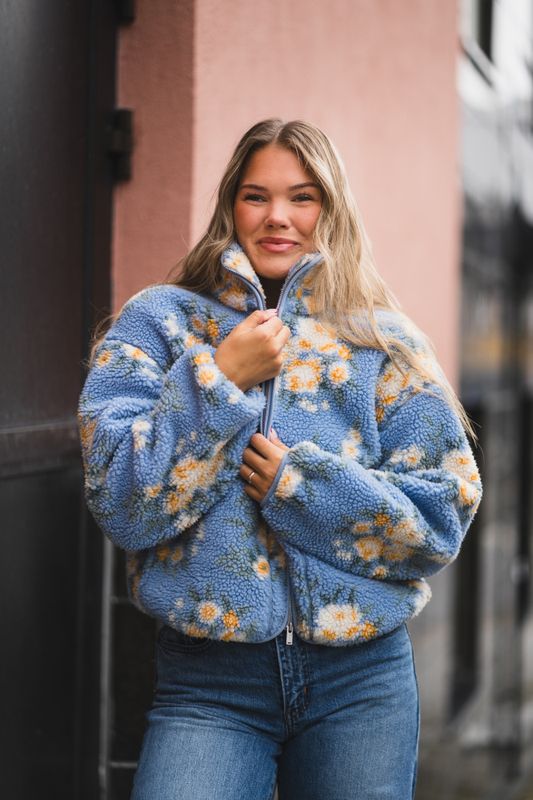 Rype Fleece Jacket Light Blue Mix 