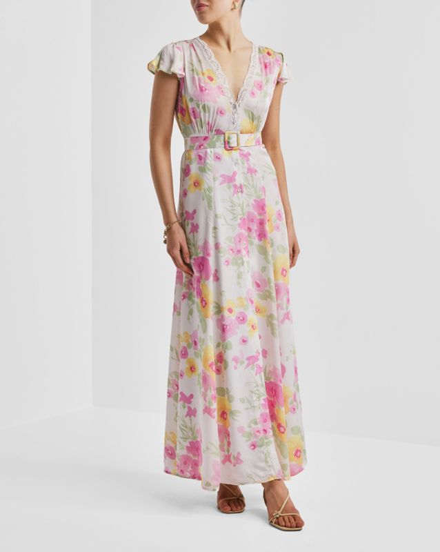 Satin Gown Bright Field 