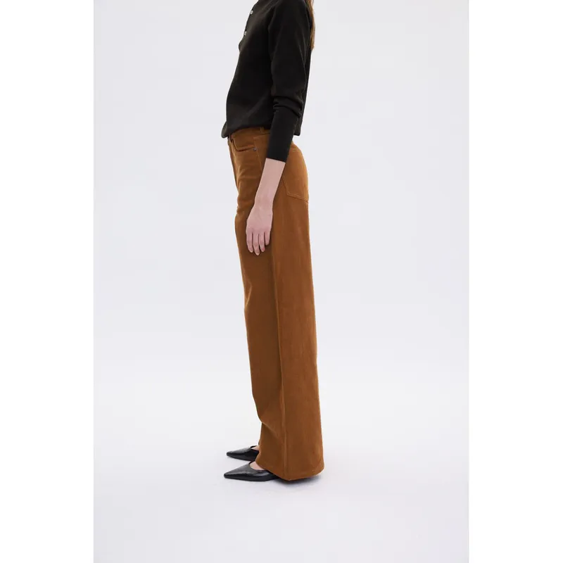 Abby 393 Corduroy Wengé Long 