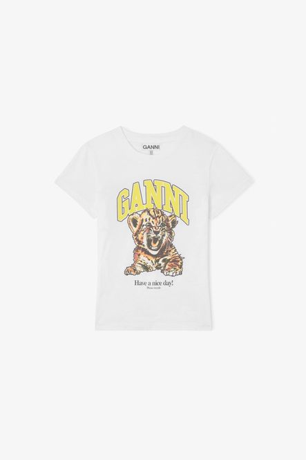 Hovedbilde Basic Cotton Jersey Baby Fit Tiger Bright White 