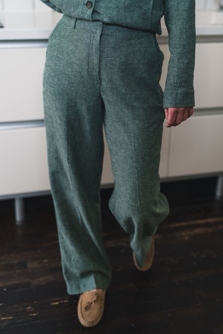 Hovedbilde Pennie Ginia HW Pants Laurel W Melange 