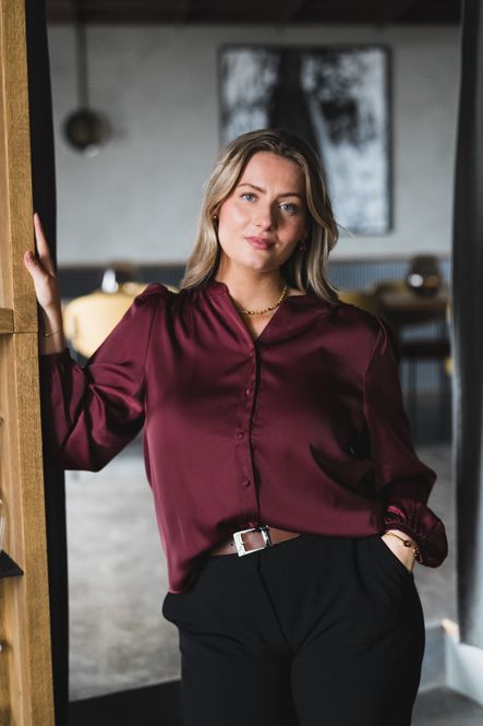 Hovedbilde Trine Shirt Choco Truffle 