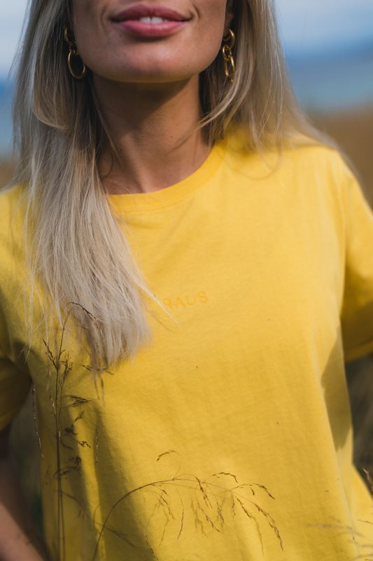 Linn Logo Tee Mimosa/Y Yellow 