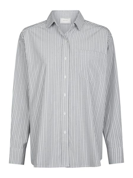 Hovedbilde Dalma Stripe Stone Shirt Light Grey 
