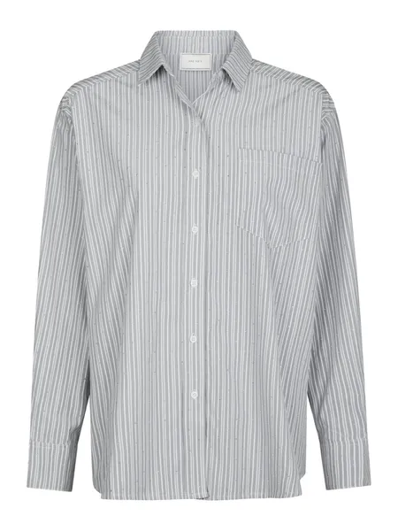 Hovedbilde Dalma Stripe Stone Shirt Light Grey 
