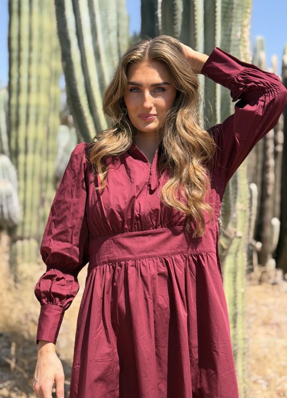 Peggy Dress Mulberry 
