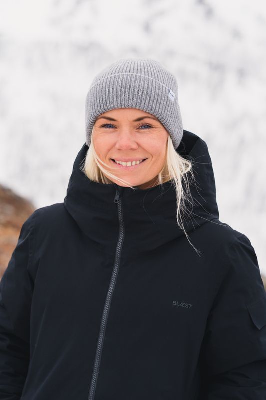 Blæst Beanie Grey Melange 