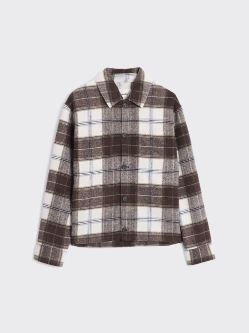 Hovedbilde Mildew Check Overshirt Brown Check 