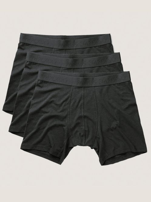 Hovedbilde 3pk Base Bamboo Boxer Black 