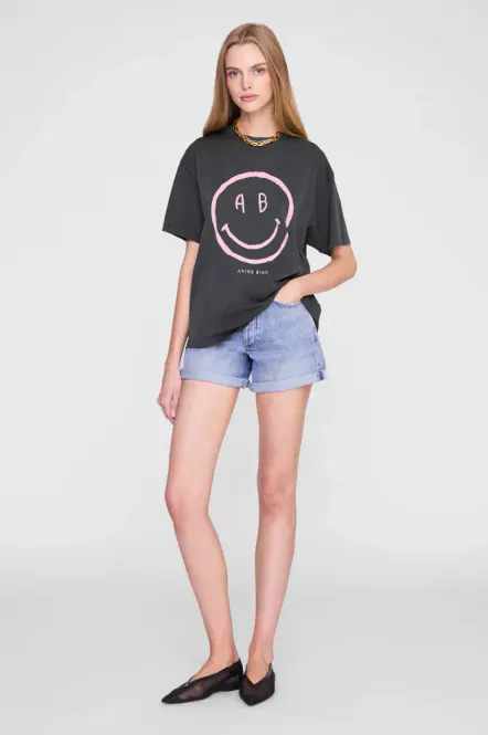 Hovedbilde Cade Tee Smiley Washed Grey 