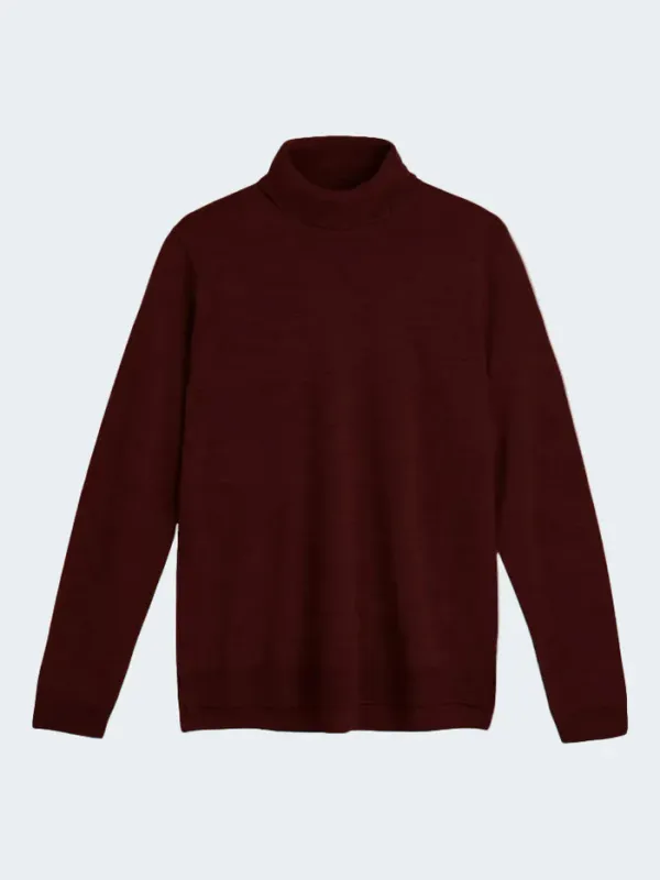 Fellini Trish Knitwear Dark Red 
