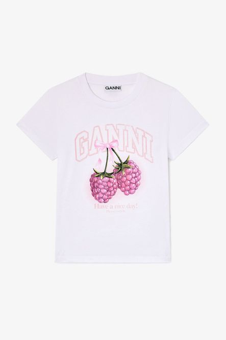 Hovedbilde Baby Fit T-Shirt Raspberry Bright White 