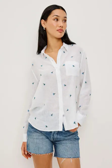 Hovedbilde Charli Shirt Bluebell Carnations
