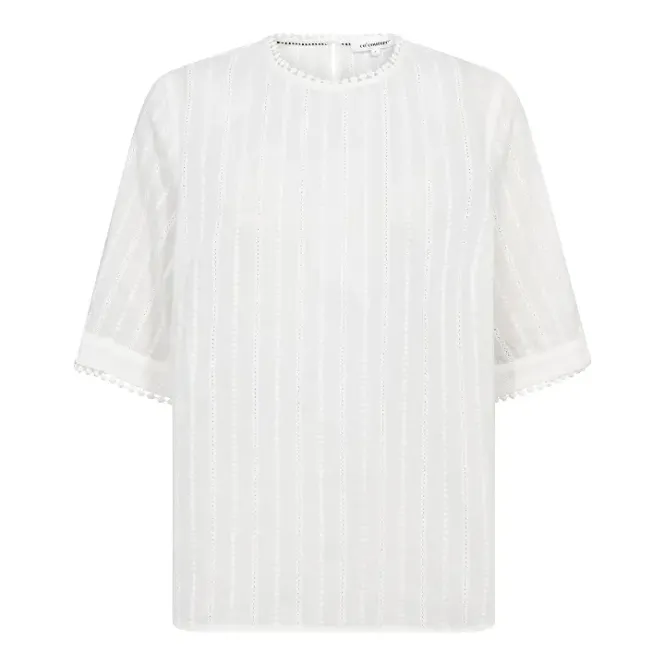 Hovedbilde Bessi SS Blouse Offwhite 