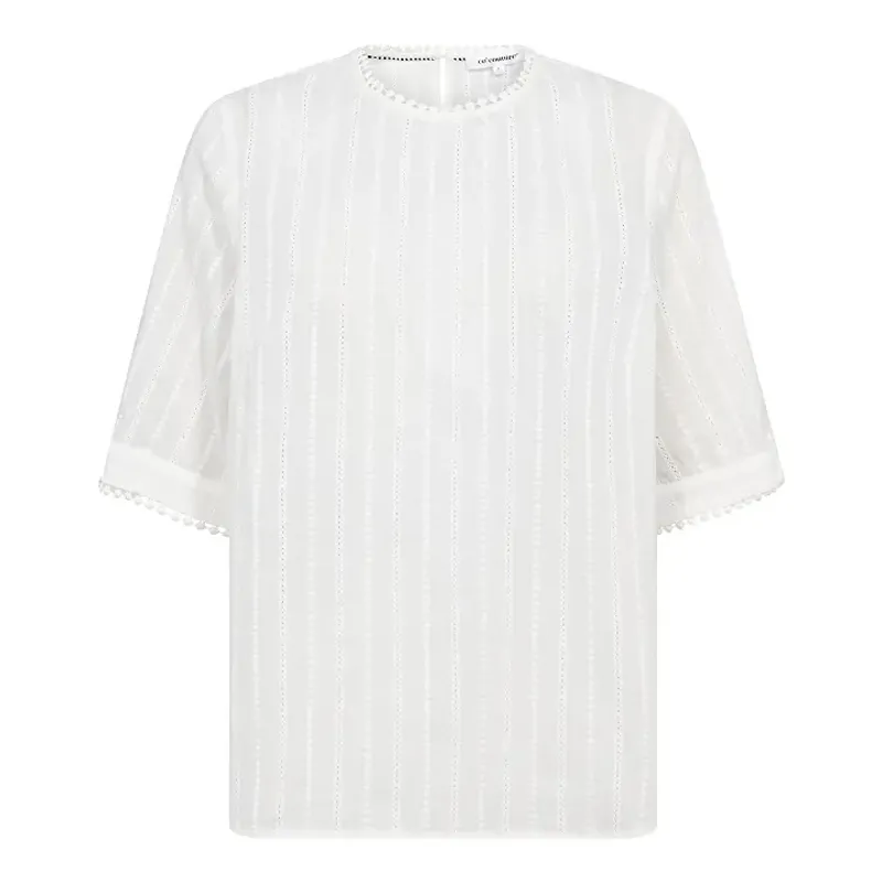 Bessi SS Blouse Offwhite 