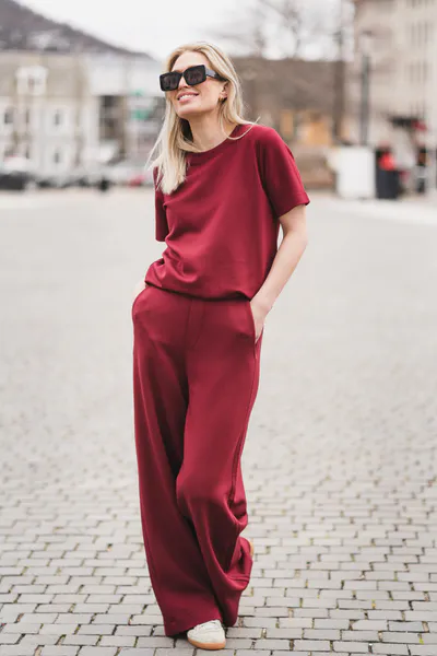 Hovedbilde Gincette Pant Cabernet 