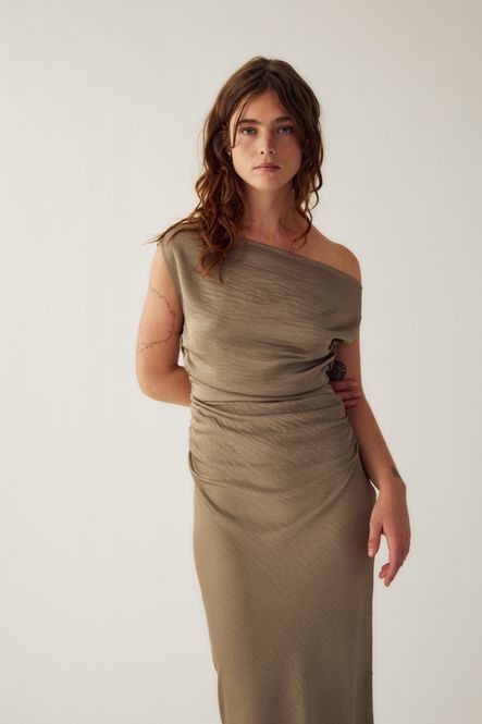 Hovedbilde Mignonette Dress Grey Sand