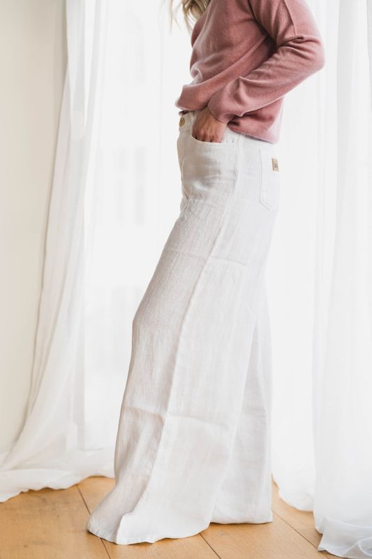 Marlene Linen Summer White 