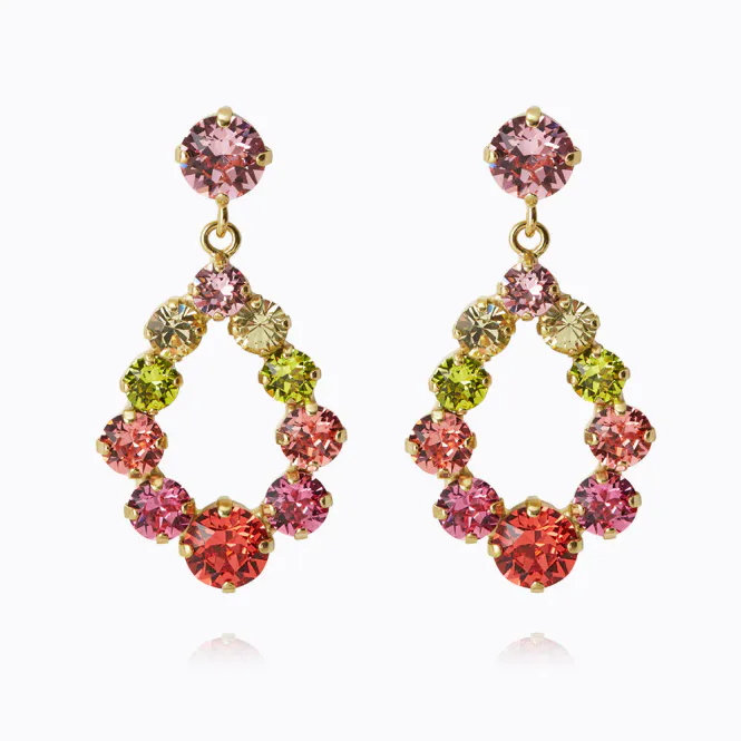 Hovedbilde Mini Delia Earrings Gold Tropicana Combo 