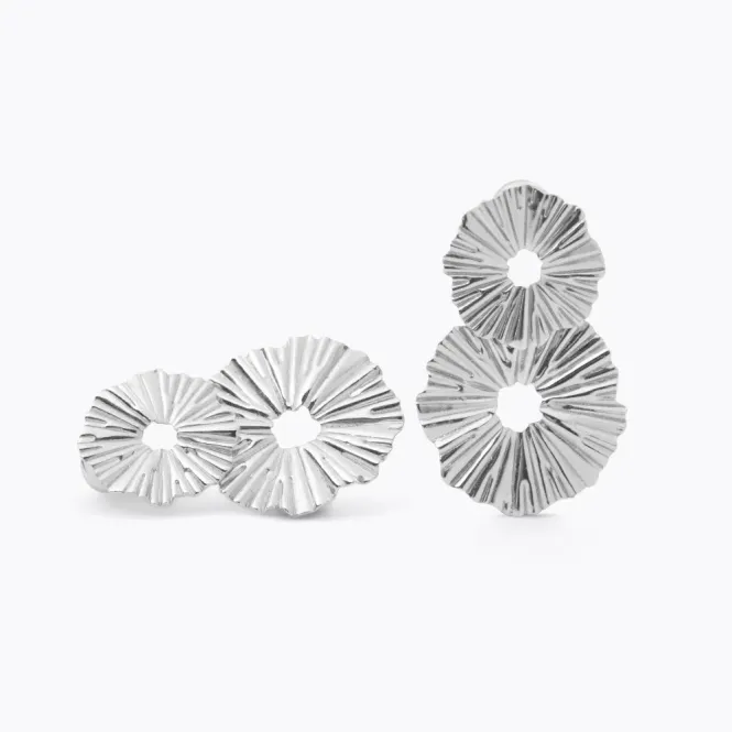 Hovedbilde Vassia Earrings Rhodium 