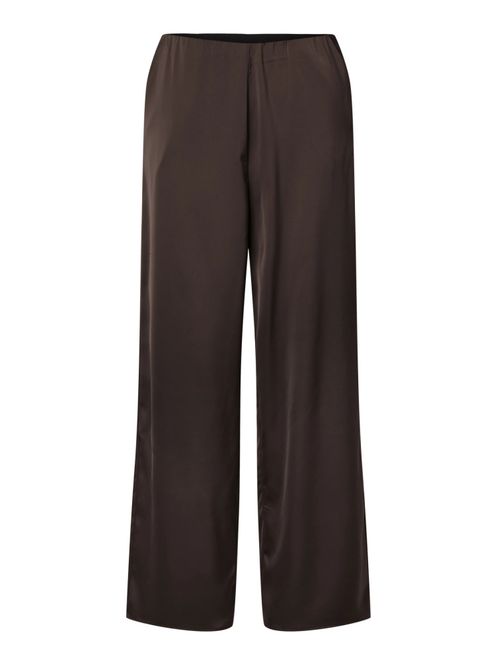 Hovedbilde Pella HW Wide Pants Chocolate Brown 