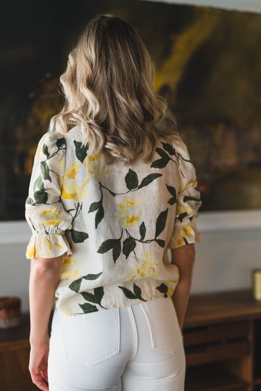 Linen Blouse Sunlight 