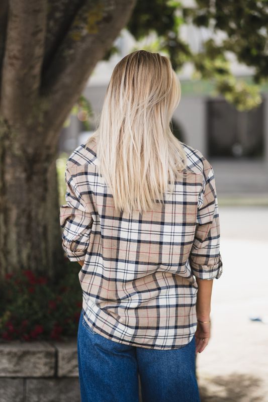 Elishaw Shirt Hessian Tartan 