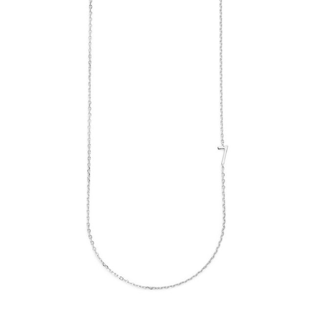 Hovedbilde Big Number Necklace Silver - 40L - 7