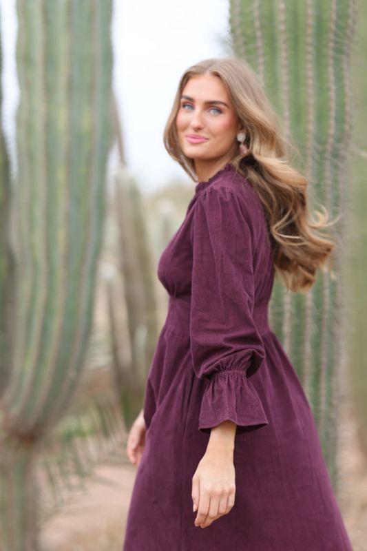 Devotion Dress Burgundy 